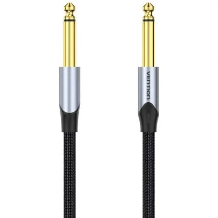 CABLE AUDIO ESTEREO JACK 6.5/M JACK 6.5/M 1.5 M GRIS VENTION